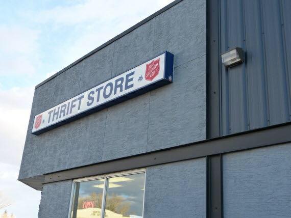 Thrift store from the outside